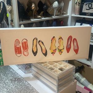 Shoe Art Wall Decor